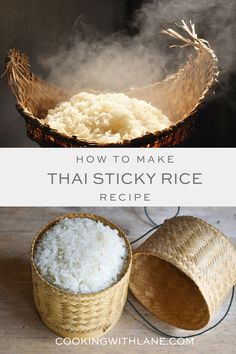 how to make thai sticky rice recipe