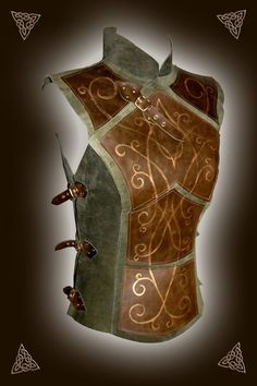 Elven Clothing, Dress Pin, Fantasy Armor, Costume Outfits