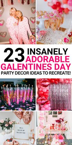 galentines day ideas Valentines Day Gift Ideas Diy, Vday Nails Valentines Day, Diy Valentines Day Ideas, Party Ideas For Friends, Galentine Brunch, Valentines Day Dinner Ideas, Crafts For Kids Valentines Day, Kids Valentines Day Treats, Valentine's Games