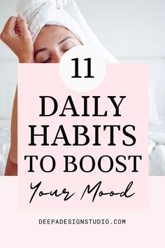 How to get out of bad mood? You definitely need some mood boosters! Find out from this post daily habits you need to boost your mood. Being happy 24/7 is challenging, get these mood uplifting ideas to become happy and positive. Daily Routine Habits, Wellness Habits, Life Changing Habits, Life Habits, Productive Habits, Break Bad Habits, Habits Of Successful People, Life Routines, Being Happy