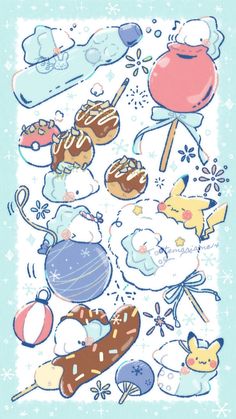 @temariame14 on Twitter #cute #wallpaper #icon Snom Pokemon, Strongest Pokemon, Alice In Wonderland Tea Party Birthday, Pokemon Fusion Art, Pokemon Tattoo