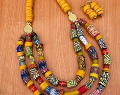 African Beaded Necklace, African Colorful Jewelry, African Jewelry for Sale, Necklaces for Women, African Tribal Necklace - Etsy African Beaded Necklace, Necklace African, Jewelry For Sale, African Jewelry, Colorful Jewelry, Necklaces For Women, Kenya, Necklace Etsy, Womens Necklaces