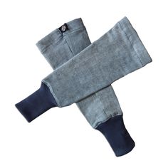 A pair of upcycled denim craft sleeves is just what you need to keep you or your kiddos clean while cooking, crafting, painting, and gardening. Superb for berry picking so you have your hands free while protecting your arms from thorns. Some wear them while driving to protect their arms from the sun. So versatile. Fits right over your clothing. Has an elastic knit cuff at the wrist and adjustable buttonhole elastic at the bicep so you can tighten as needed. If you want them shorter at the bicep you can simply cuff them/roll them down. Pair them with an apron for full clothing protection. Sizes available in mini/toddler (XS), youth (S), and adult S/M (M) and adult L/XL (L). Please list size in the notes, as well. Machine wash, tumble dry. Berry Picking, Denim Crafts, Protective Clothing, Upcycled Denim, Gifts For New Mums, Independent Designers Fashion, Knit Cuff, Gifts For New Moms, Handmade Artisan