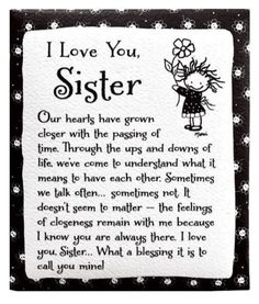 Letter To Sister, Sister Quotes Funny, Sisters Quotes, Sister Birthday Quotes, Wishes For Sister