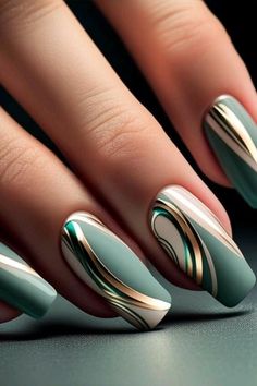 Sophisticated Manicure, Heart Nail, Her Nails, Pretty Nail Art Designs, Manicure Nails, Blue Nail, Nails Manicure, Nail Designs Glitter