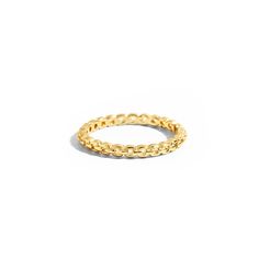 A delicate chain link ring that gives off a delicate touch when worn on its own and looks even better when stacked and mixed together with an assortment of bold and delicate rings.Materials: 14K Gold Plated Brass Silver Plated Brass Hypoallergenic and Nickel FreeSize: US 6This item comes with a one-year warranty.Greeting card and/or gift receipt for exchange is available with purchase at checkout. Rings Materials, Chain Link Ring, Link Ring, Linking Rings, Delicate Chain, Delicate Rings, Chain Link, Silver Plate, Greeting Card