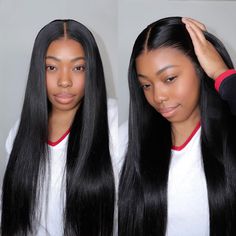 Why Do You Choose HD Lace Front Wigs? ★ Pre-bleached Knots, More Natural & Realistic. ★ Top Undetectable Lace Blends Your Skin Perfectly. ★ 13x4/13x6 Lace Size. Part Anywhere. ★ Beginner Friendly. Easy To Install & Manage. ★ More Basic Daily Styles With Low Maintenance. ★ Pre Plucked & Clean Hairline. ★ Natural Look & Luxurious Texture. Product Details Wig Style Pre-bleached Knots HD Lace Wig Hair Texture Straight Lace Material Real HD Lace Frontal Density 180% Can Be Dyed Yes Glueless Yes, Glue All Skin Colors, Texture Product, Silky Straight Hair, Straight Human Hair Wig, Barrel Curls, Invisible Lace, Best Wigs, Human Virgin Hair, Bouncy Curls