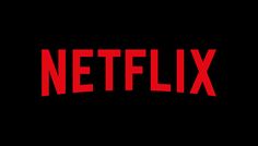 the netflix logo is shown in red on a black background, with the word netflix written across it