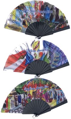 PRICES MAY VARY. perfect for summer days party and wedding favors women gifts, dancing and outdoor parties Puerto Rican art and decoration latin and hispanic events hand painted folding fan, 3pack Puerto Rico flag, Puerto Rican Art, Painted Fan, Puerto Rico Flag, Folding Hand Fan, Folding Fan, Women Gifts, Outdoor Parties