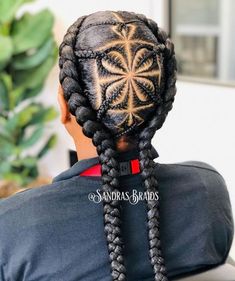 Twisted Hair, Feed In Braids Hairstyles, African Hair Braiding Styles, Two Braids