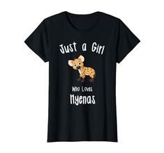 PRICES MAY VARY. This Cute Hyena Animal Shirt makes a perfect apparel for Girls and Women who love Hyenas Lightweight, Classic fit, Double-needle sleeve and bottom hem Cute Hyena, Hyena Animal, Hyena, Heather Blue, Animal Shirts, Girls Tshirts, Branded T Shirts, Shirts For Girls, Heathers