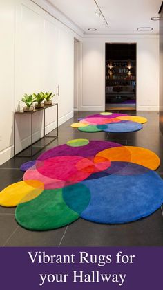 the vibrant rugs for your hallway are perfect