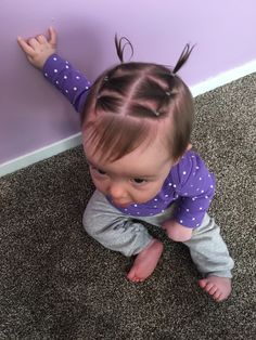 Styling Baby Girl Hair Infant, Baby Hairstyles Girl Short Hair, Baby Short Hairstyles Girl, Infant Girl Hairstyles, Cute Baby Hairstyles, Toddler Hairstyles Girl Fine Hair