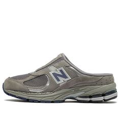 New Balance 2002R Mule 'Grey' M2002RMX (SNKR/Casual/Unisex/Low Top/Wear-resistant/Shock-absorbing) Silver Casual Outdoor Sneakers, New Balance Gray Outdoor Sneakers, Gray New Balance Outdoor Sneakers, Classic Gray Sneakers For Outdoor, New Balance 2002r, Mule, Low Top, New Balance, Baskets