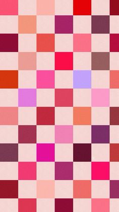 an abstract background with many different colored squares in the same color scheme, including pinks and browns