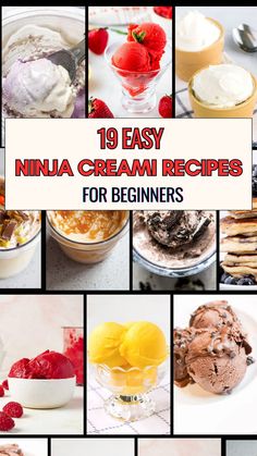 19 easy ninja cream recipes for beginners