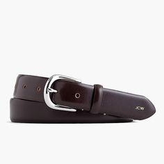 J.Crew: Leather Round-buckle Dress Belt For Men Dress Belts, Best Suit, Derby Shoe, Belt For Men, Crew Clothing, Dress Belt, Men's Wardrobe, Derby Shoes, Cool Suits