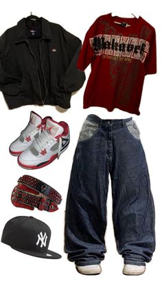 2000s Streetwear, Outfit Inspo Casual, 2000s Fashion Outfits, Outfit Look, Streetwear Men Outfits, Swaggy Outfits, Cute Everyday Outfits, Casual Style Outfits, Lookbook Outfits