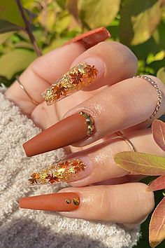 Cute Nails For Fall, Fall Nail Art, Beautiful Nail Designs, Autumn Nails