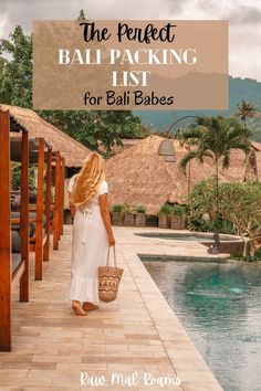 the perfect bali packing list for ball babes