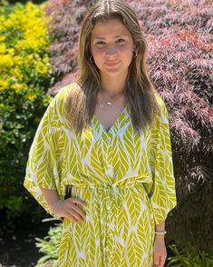 Lime, Button Up, Half Sleeve, Self Tie Detail at Waist, Maxi Dress, Lined, Non-Sheer Button Up Maxi Dress, Dress Jewelry, Half Sleeve, Half Sleeves, Button Up, Maxi Dress, Boutique, Dresses