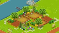 an image of a farm yard in the game