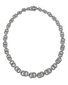 Bloomingdale's Fine Collection Diamond Round & Baguette Link Collar Necklace in 14K White Gold, 3.50 ct. t.w. - Exclusive Michael Kors Shop, Wedding Flats, Shoe Boutique, Fall Wedding Dresses, Fall Shoes, Collar Necklace, Fall Trends, Cocktail Dress Party, Shoe Sale