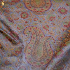 an image of a paisley print fabric