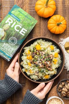 Lotus Foods' chlorophyll-rich Organic Jade Pearl Rice™ Breads Recipes, Sushi Style, Pasta Side, Whole Grain Rice, Pumpkin Risotto, Healthy Rice, Pasta Side Dishes, Pasta Sides, Potato Rice