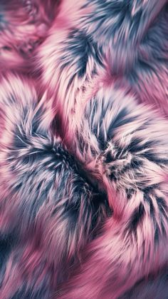 an animal fur texture is shown in pink and blue