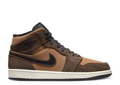 Air Jordan 1 Mid SE 'Dark Chocolate' - Air Jordan - DC7294 200 - dark chocolate/archaeo brown/black/crimson bliss | Flight Club Jordan 1 Mid White, Air Jordan 1 Mid Se, Nike Air Jordan 1 Mid, Nike Air Max 270, Air Jordan 1 Mid, Jordan 1 Mid, Air Jordan 1, Nike Jordan, Nike Air Jordan