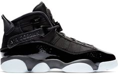 Check out the Jordan 6 Rings Black White (GS) available on @StockX Black And White Jordans, Jordan 6 Rings, White Jordans, Rings Black, Jordan Shoes Retro, Shoes Sneakers Jordans, Cute Sneakers, Jordan Sneakers, Womens Jordans