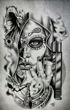 Tattoo Crane, Art Chicano, Mexican Tattoo, Chicano Tattoo