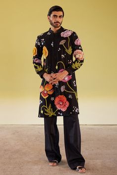 Shirley Poppy, Couture Ready To Wear, Tropical Outfits, Denim Diy Clothes, Rahul Mishra, Kurta Pajama Men