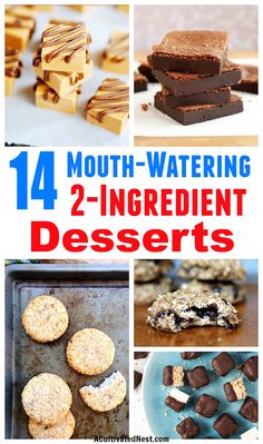 10 mouthwatering 2 ingredient desserts that are delicious and easy to make