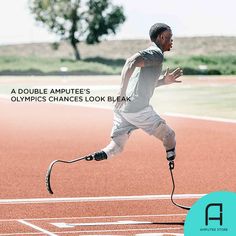 Blake Leeper, one of the fastest adaptive runners, may need to switch to shorter prosthetic legs to qualify for the U.S. Olympic team. Prosthetic Running Leg, Running Prosthetic Leg, Running Prosthetic, Armorer Artificer, Runners Legs, Unfair Advantage, Adaptive Sports, World Athletics, Prosthetic Leg