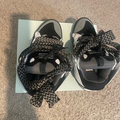 Black And White Barely Worn 8.5/10 Condition Size 13 Lanvin Shoes, Lanvin, Mens Shoes Sneakers, Size 13, Men's Shoes, Shoes Sneakers, Black White, Man Shop, Black And White