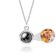 PRICES MAY VARY. 💞Unique Custom Photo Necklace: This personalized picture necklace will be a special gift for you and your loved ones, show how much you love her. Choose your favorite necklace color and add your photos, we will create a simple and elegant projection necklace for you. Simple and elegant, aesthetically pleasing to the eye, tt's unique and can be worn every day. ✨Photo Projection Pendant Necklace: A customized picture necklace for anything you love in life. Carry your photo hidden Personalized Black Necklace For Birthday, Personalized Black Necklace For Birthday Gift, Black Necklace For Birthday And Mother's Day Gift, Necklace For Girlfriends, Necklace With Picture Inside, Bubble Packaging, Projection Necklace, Picture Locket, Picture Necklace