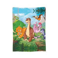 an image of cartoon animals in the jungle