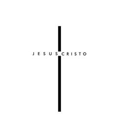 the word jesus cristoo is written in black and white on a white background