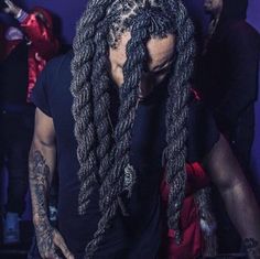 Dreadlocks Styles For Men: Try Out the Coolest & Hottest Looks Wick Dreadlocks, Locs For Men, Afro Hair Dye, Dread Inspiration, Afro Hair Woman, Locs Ideas, Loc Ideas