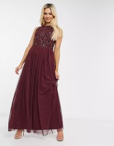 Lace & Beads | Shop Lace & Beads dresses, tops & skirts| ASOS Jewel Tone Dress, Tulle Gowns, Winter Bridesmaid Dresses, Embellished Jumpsuit, Embellished Crop Top, Tops And Skirts, Beaded Maxi Dress, Mini Prom Dresses, Tulle Maxi Skirt