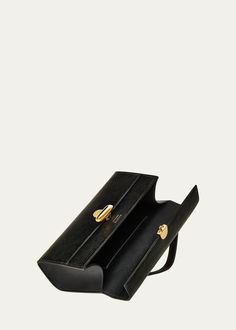 Savette The Symmetry Pouchette Lizzard Top-Handle Bag - Bergdorf Goodman