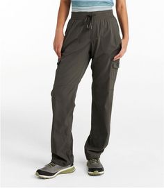 Women's Vista Camp Pants, Straight-Leg | Pants & Jeans at L.L.Bean Sporty Full-length Cargo Pants For Outdoor Activities, Sporty Cargo Pants With Comfort Waistband For Outdoor, Athleisure Cargo Pants With Comfort Waistband For Outdoor, Outdoor Athleisure Cargo Pants With Comfort Waistband, Casual Nylon Pants For Outdoor Work, Lightweight Athleisure Bottoms With Pockets, Relaxed Fit Moisture-wicking Pants For Outdoor Activities, Athleisure Straight Leg Pants For Outdoor Activities, Outdoor Pants With Comfort Waistband And 4-way Stretch