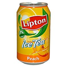 a can of lipton ice tea