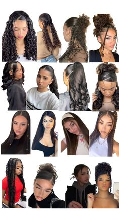 Simple Up Do Hairstyles, Anti Breakage Hairstyles, Hairstyles 2b Hair, Hair Styles No Gel, Hairstyles For Thick Wavy Hair Long, Hair Inspo For Curly Hair, Hairstyles To Impress Your Crush, Hairstyles For Theme Parks, Hairstyle With Gel