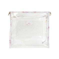 Discover your new must-have bag! This high-quality clear plastic stadium bag, with stylish vegan leather trim and metallic hardware, is perfect for keeping it all together, in style. Change the look of your bag anytime with additional interchangeable straps! Check your local event bag guidelines for size regulations. Erin Condren Wildflowers Clear Crossbody Stadium Bag Clear Crossbody Satchel With Clear Strap, White Crossbody Bag With Clear Strap, Functional Clear Bag With Clear Strap, Clear Stadium Crossbody Bag, Rectangular Bags With Clear Strap For On-the-go, Insulated Lunch Tote, Clear Tote Bags, Stadium Bag, Custom Backpack