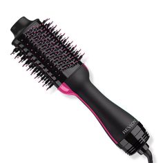 One-Step Volumizer Original 1.0 Hair Dryer and Hot Air Brush - Revlon | Ulta Beauty Revlon Hair Dryer Brush, Revlon Hair Dryer, Salon Blowout, Hot Air Brush, Towel Dry Hair, Best Hair Dryer, Oval Brush, Ionic Hair Dryer, Hair Dryer Brush