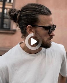 Long hair on men can be a bit hard to pull off, but at the end of the day, it is one of the… #longhairstyles Man Bun Curly Hair, Growing Hair Men, Man Bun Styles, Long Hairstyles For Men, Long Curly Hair Men, Man Bun Hairstyles, Hipster Hairstyles, Gorgeous Man