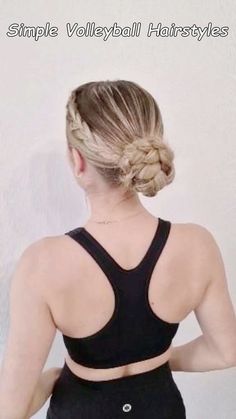 Explore 20+ simple volleyball hairstyles that are easy, secure, and perfect for keeping your hair in place during practice or games! Birthday Wig Hairstyles, Bridesmaid Hair Makeup, Going Out Hairstyles, Volleyball Hairstyles For Curly Hair